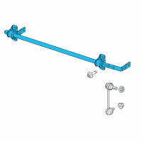 OEM 2020 Jeep Cherokee Bar-Rear Suspension Diagram - 68157895AF