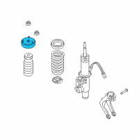 OEM 2011 BMW X5 Guide Support Diagram - 31-33-6-794-848