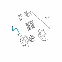 OEM 2015 Chrysler Town & Country Line-Brake Diagram - 4683996AN