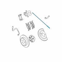 OEM Chrysler Town & Country Sensor-Anti-Lock Brakes Diagram - 68127990AD