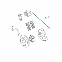 OEM 2008 Chrysler Town & Country Sensor-Anti-Lock Brakes Diagram - 68082999AA