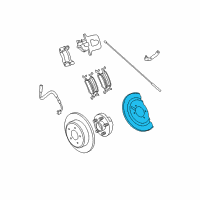 OEM 2012 Ram C/V Shield-Splash Diagram - 4721682AB