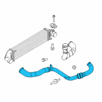 OEM 2016 Ford Focus Air Duct Diagram - CV6Z-6C646-F