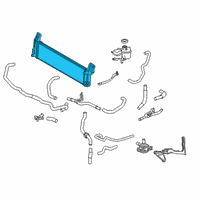 OEM 2018 Lexus RX450hL Radiator Assembly Diagram - G9010-48071