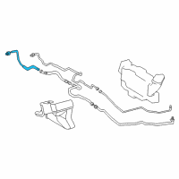 OEM 2006 Lexus LX470 Tube,Suction,NO.1 Diagram - 88717-6A270