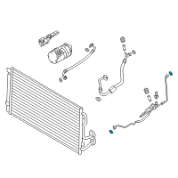 OEM 2012 BMW ActiveHybrid 5 Gasket Ring Diagram - 64-50-8-374-959