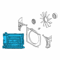 OEM BMW M3 Cooling Unit Diagram - 17-11-2-229-990