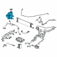 OEM 2018 Chrysler Pacifica Reservoir-COOLANT Diagram - 52126354AB