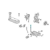 OEM Honda Fit Gauge, Oil Level Diagram - 15650-RB1-000