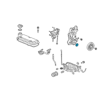 OEM 2014 Honda Insight Oil Seal (40X55X7) (Nok) Diagram - 91212-RB0-003