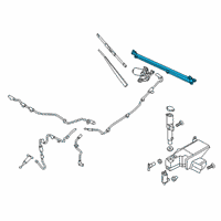 OEM 2019 Ford F-350 Super Duty Linkage Diagram - FL3Z-17566-A