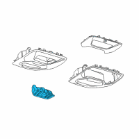 OEM 2014 Ford Escape Sunroof Switch Diagram - CJ5Z-15B691-B