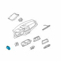 OEM 2007 BMW 525xi Switch Hazard Warning/Central Lckng Syst Diagram - 61-31-6-919-506