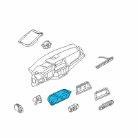 OEM 2010 BMW X6 Instrument Cluster Speedometer Diagram - 62-10-2-459-499