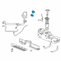 OEM 2019 Chevrolet Express 2500 Fuel Cap Diagram - 22921366