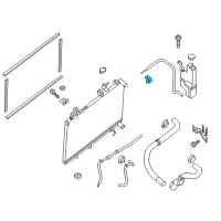 OEM 2016 Nissan Maxima Clip Diagram - 21750-ZN50B