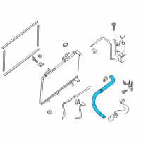 OEM Infiniti Hose-Top Diagram - 21501-3JA0A