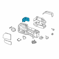 OEM 2017 Ford F-150 Signal Lamp Diagram - FL3Z-13B374-CA