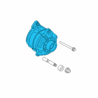 OEM 2015 Nissan Frontier Alternator Compatible Diagram - 23100-EA00B