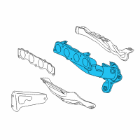 OEM Toyota C-HR Exhaust Manifold Diagram - 17141-37250