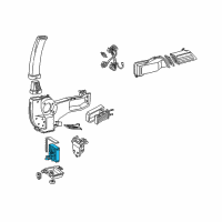 OEM 1992 Ford E-250 Econoline Evaporator Diagram - F2UZ19860B