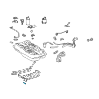 OEM 1997 Toyota Avalon Fuel Tank Pin Diagram - 90250-08019