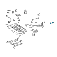 OEM 1999 Lexus ES300 Fuel Tank Cap Assembly Diagram - 77310-48010