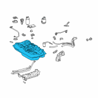 OEM 1999 Lexus ES300 Fuel Tank Diagram - 7700106040