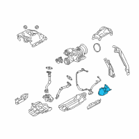 OEM BMW 550i GT xDrive Heat Protection Diagram - 11-65-8-652-463