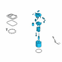 OEM 2020 Hyundai Veloster Pump Assembly-Fuel Diagram - 31120-J3500