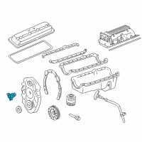 OEM 1994 Pontiac Firebird Hub-Crankshaft Balance Diagram - 12553250