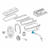 OEM Chevrolet Dipstick Diagram - 12551144