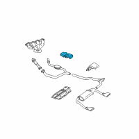 OEM 2001 Chevrolet Camaro Shield-Exhaust Heat Diagram - 10273351