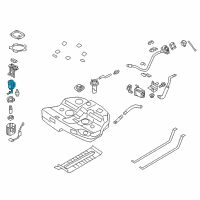 OEM 2013 Kia Optima Fuel Pump Filter Diagram - 311122T000