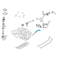 OEM 2012 Kia Optima Hose-Fuel Filler Diagram - 310362T500