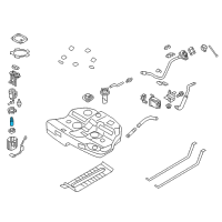 OEM 2012 Kia Rio Fuel Pump Assembly Diagram - 311113S900