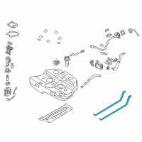 OEM Kia Cadenza Band Assembly-Fuel Tank Diagram - 312103R000