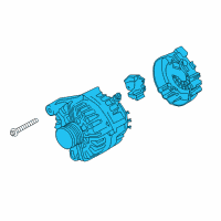 OEM 2016 BMW X5 RP ALTERNATOR Diagram - 12-31-8-570-675