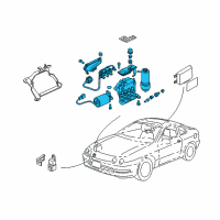 OEM 1997 Honda Accord Modulator Assy. (RMD) Diagram - 57110-SV1-505RM