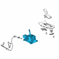 OEM 2019 Cadillac ATS Shifter Diagram - 84588251