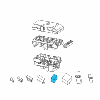 OEM Chrysler Micro Relay Diagram - 68244159AA