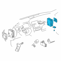 OEM 2015 Lexus IS350 Block Assembly, Junction Diagram - 82730-53654