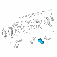 OEM 2010 Lexus IS250 Computer Sub-Assy, Shift Lock Control Diagram - 85903-30080