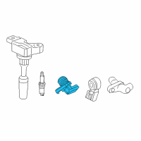 OEM 2015 Cadillac ATS Camshaft Sensor Diagram - 12638266