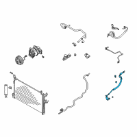 OEM 2003 Infiniti FX45 Hose-Flexible, Low Diagram - 92480-CL80A