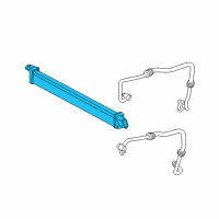 OEM BMW 745i Engine Oil Cooler Diagram - 17-21-7-508-034