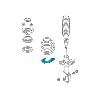 OEM 2020 Hyundai Elantra Front Spring Pad, Lower Diagram - 54633-F3000