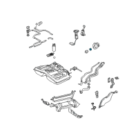 OEM Lexus RX300 Gasket, Fuel Tank Cap Diagram - 77316-16010