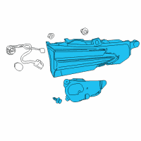 OEM 2016 Lexus NX200t Lens & Body, Rear Lamp Diagram - 81581-78031