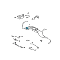 OEM 2001 Lexus ES300 Valve Assy, Vacuum Switching Diagram - 25860-62010